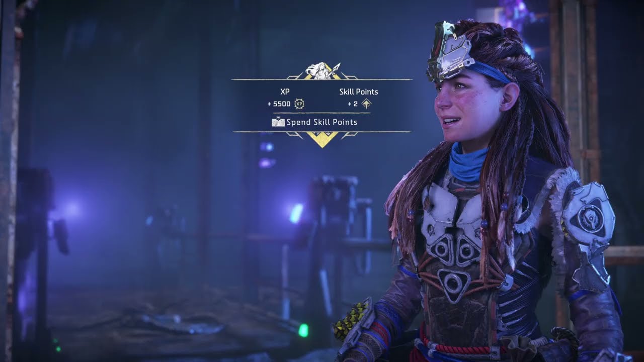Horizon Forbidden West (PS4) - 032C7 cutscene only - Firegleam escape (Death's Door)