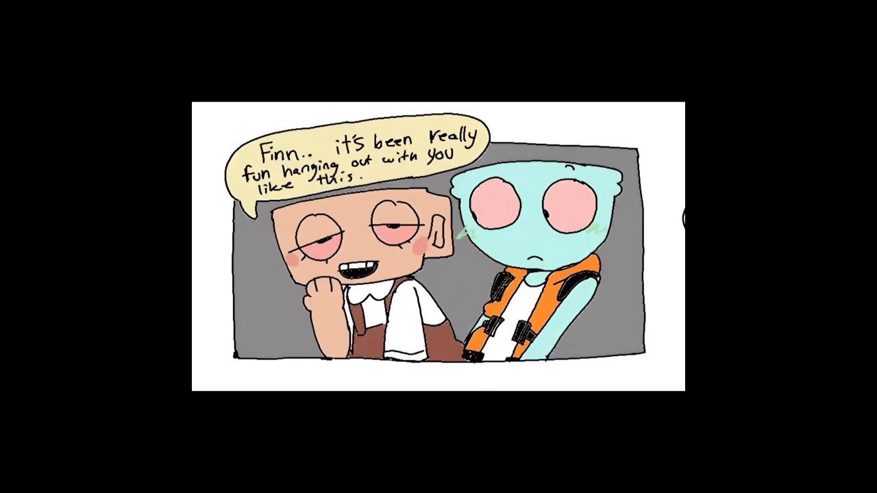 Finn Eats Fish Flakes Comic Dub || Part 3 || credits to nya1nhour #shorts #dandysworld #comicdub