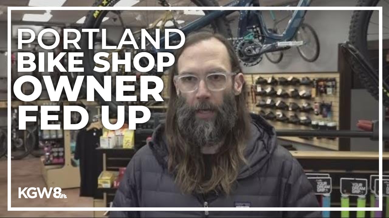 Portland bike shop fed up with theft and vandalism, waiting for city leaders to make a change