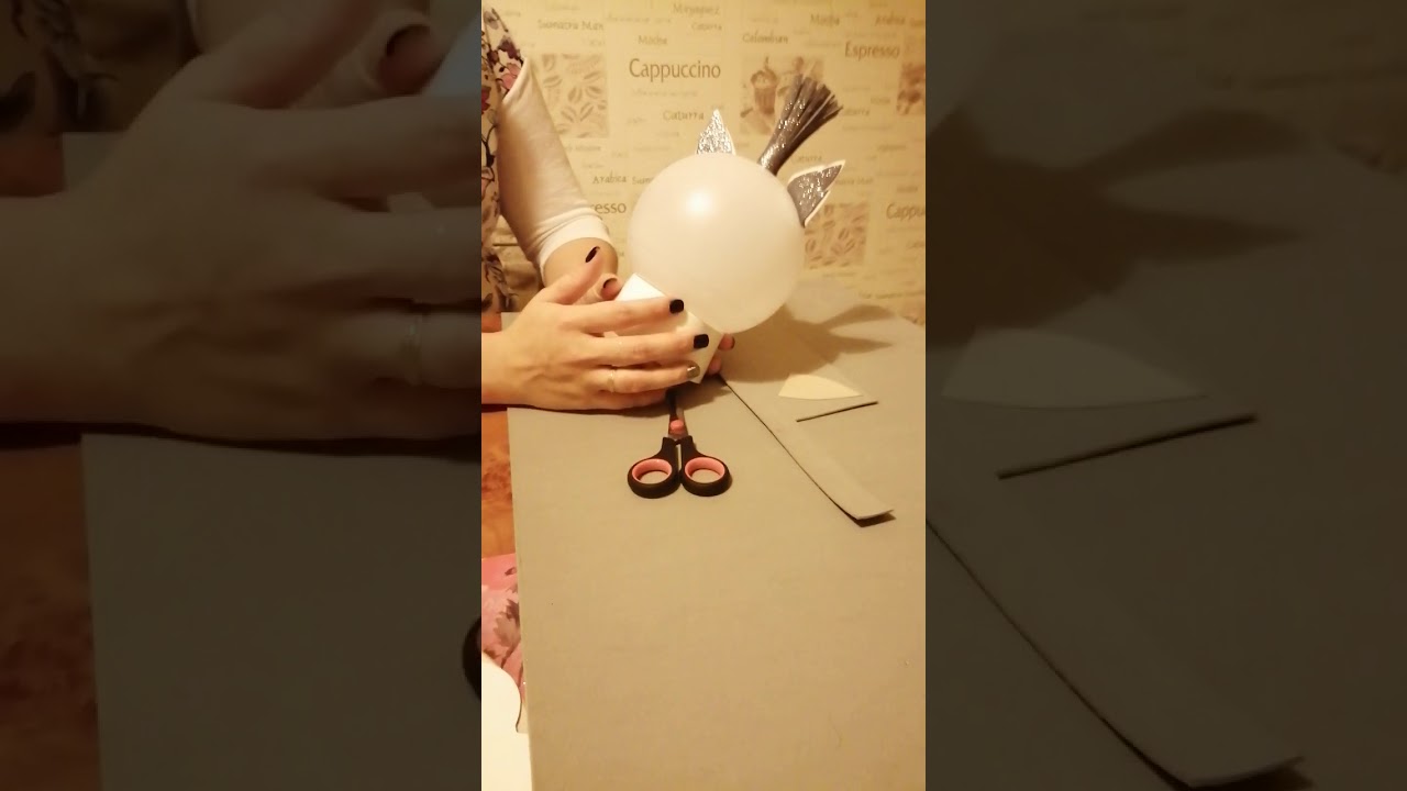 Мк Совенок из изолона и глитерного фоамирана