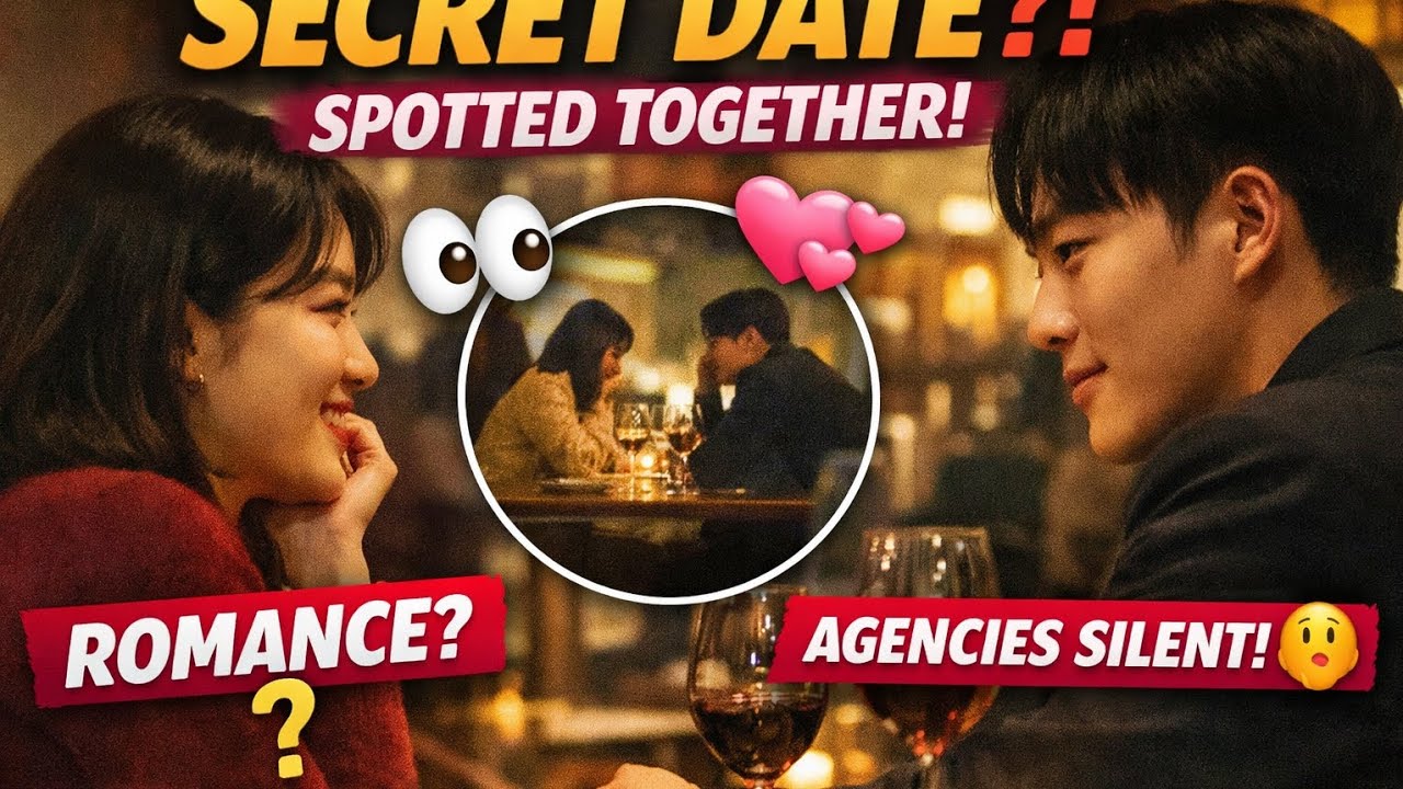 Late-Night Secret Date? Ahn Eun Jin & Jang Ki Yong Caught in Cozy Restaurant — Agencies Silent!