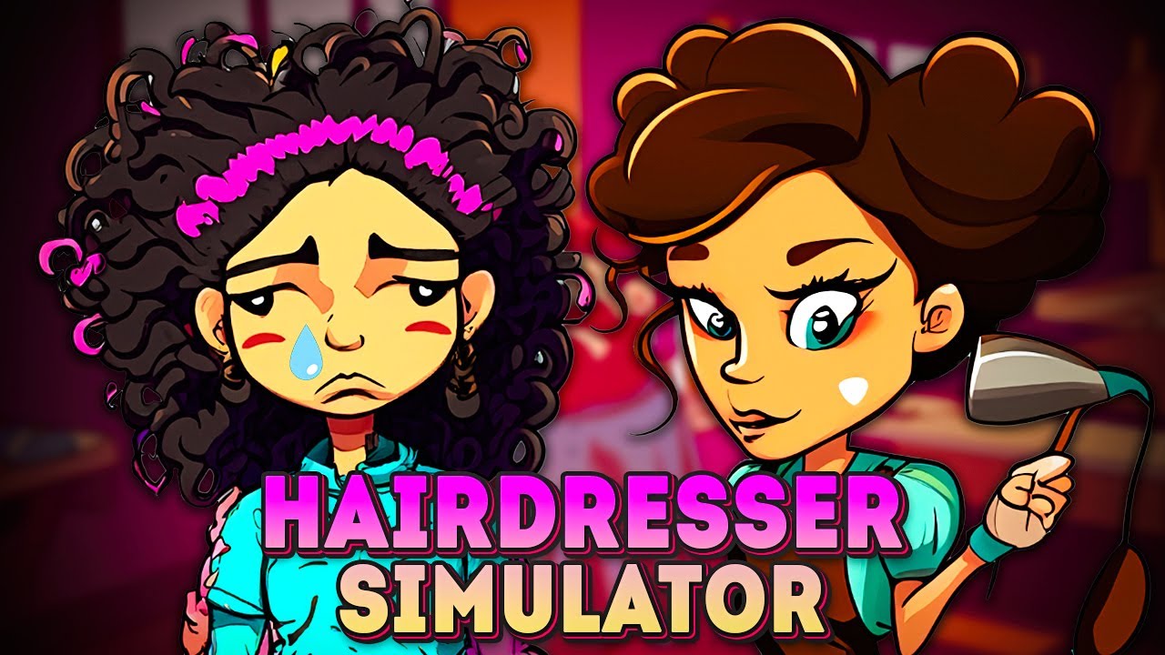 КОРОЧЕ, СЕГОДНЯ Я РАБОТАЮ В САЛОНЕ КРАСОТЫ // Hairdresser Simulator