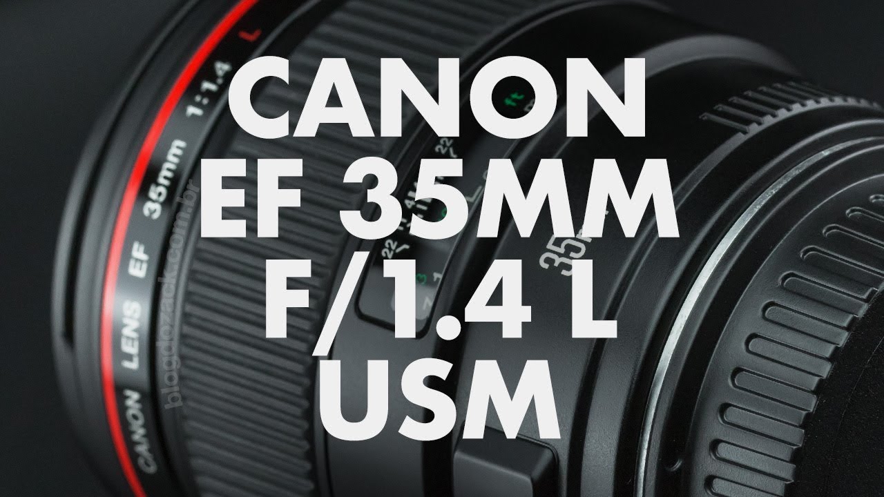 Lens Data - Canon EF 35mm f/1.4 L USM Review