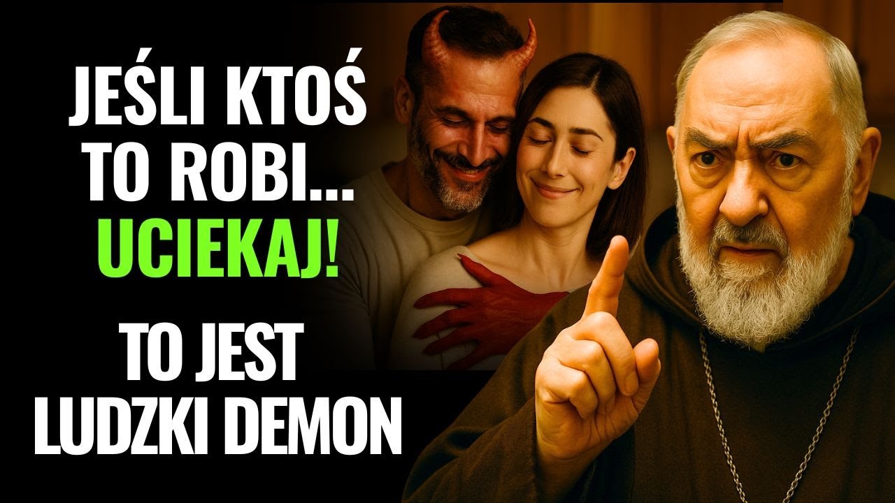 Ojciec Pio ujawnił: 5 ZNAKÓW, że stajesz wobec ludzkiego demona | (UCIEKAJ!)