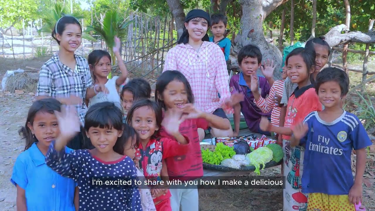 Making Spicy Noodles for Kids in My Village | Easy and Delicious Recipe