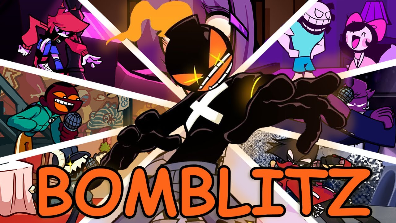 FNF BOMBLITZ But Every Turn A Different Cover Is Used