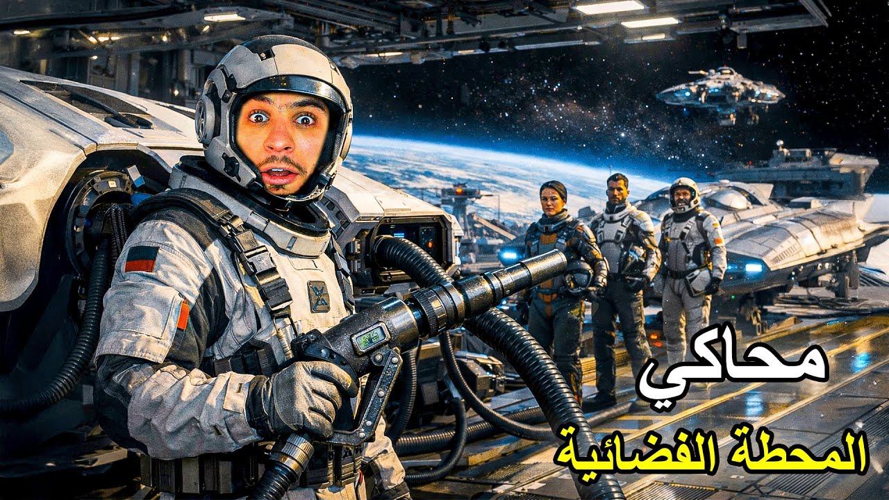 فتحت محطة وقود للطائرات بالفضاء 🔥 !! Legitimate Space Corp Simulator