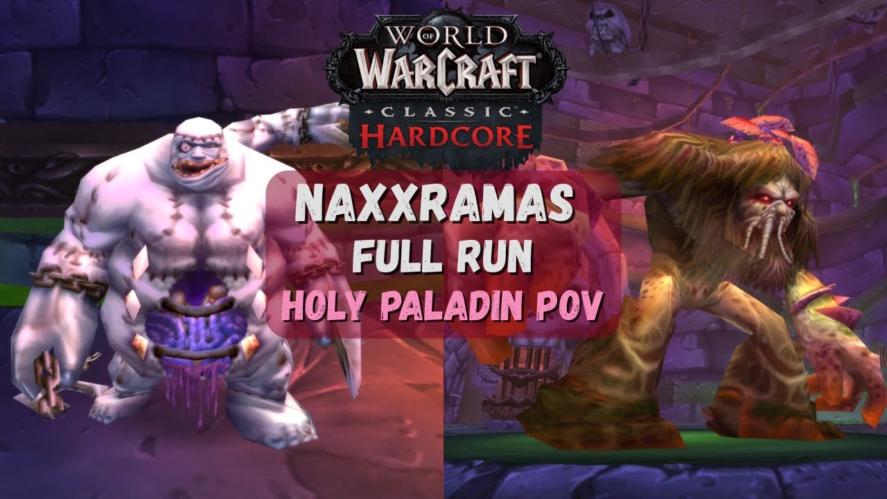 Naxxramas 15/15 Full Run - Holy Paladin POV - WoW Hardcore - Nov 20th 2025