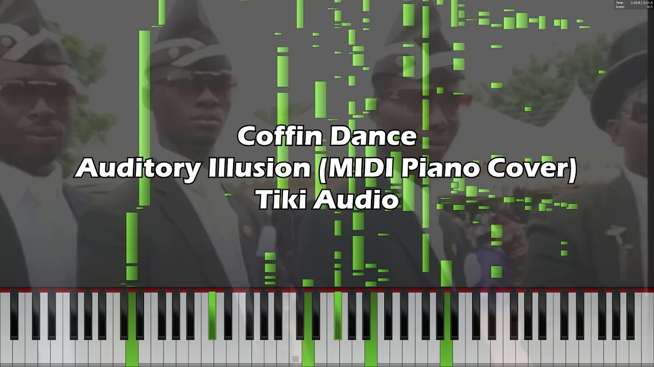 Coffin Dance (Astronomia) - Auditory Illusion (MIDI Piano Cover)