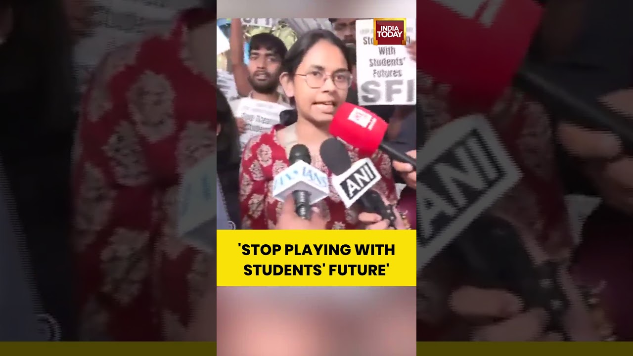 SFI Protests Against NTA Over NEET-UG 2026 Cancellation in Delhi | Paper Leak | NEET Exam