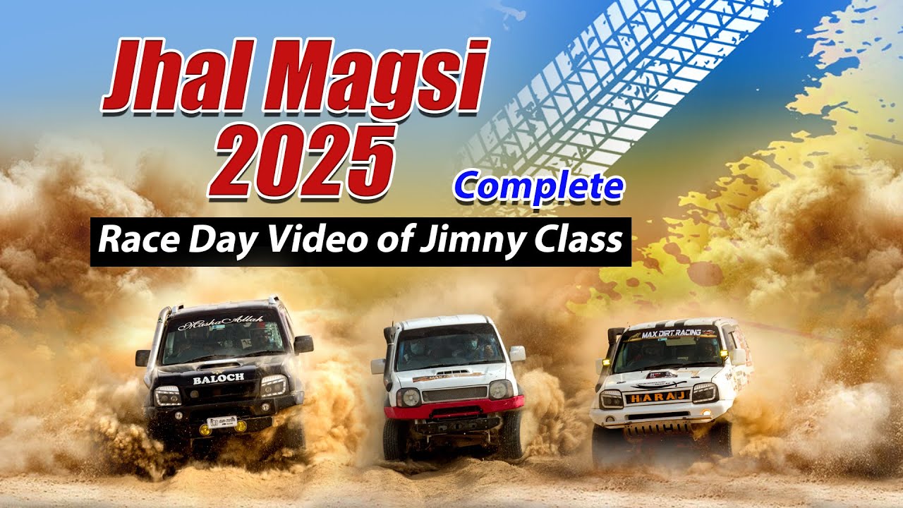 Jimny Class || Complete Race Day Video || Action & Thrill || Jhal Magsi Desert Challenge 2025