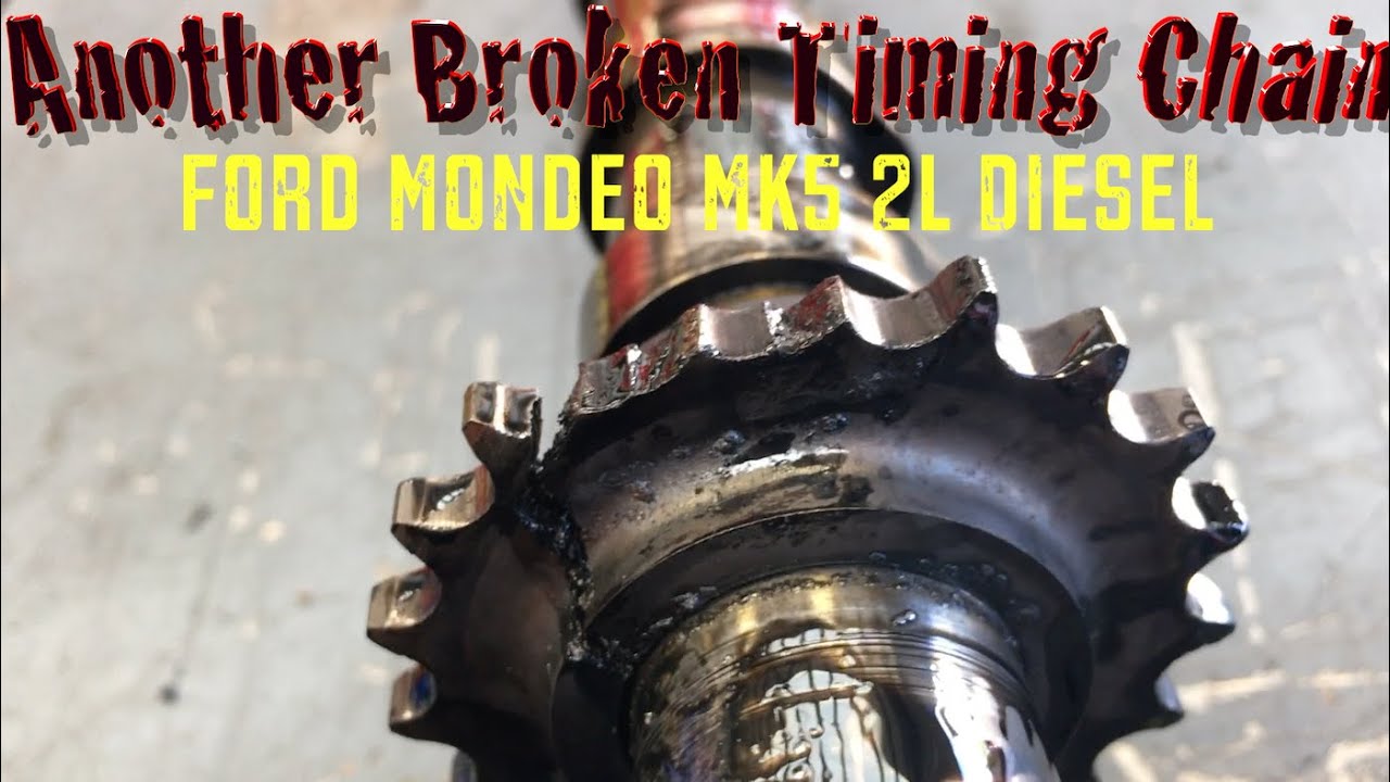 Another Broken Timing Chain.....How Much Damage!!....Ford Mondeo Mk5 2L Diesel