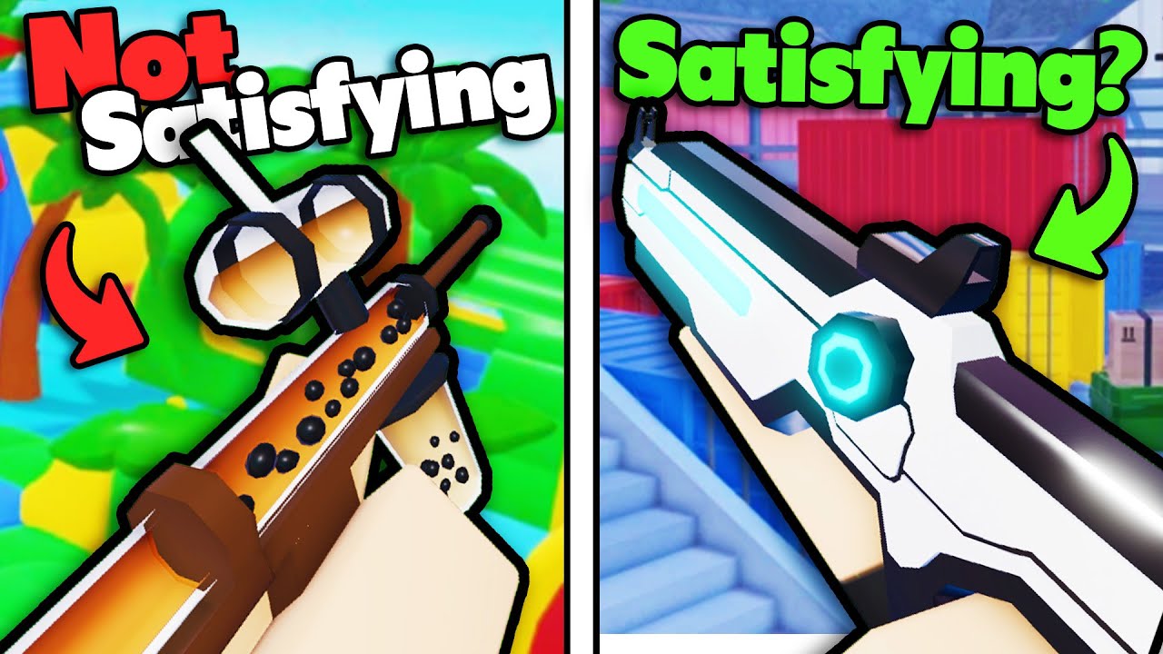 Ranking EVERY GUN in Roblox Rivals by how SATISFYING it is..