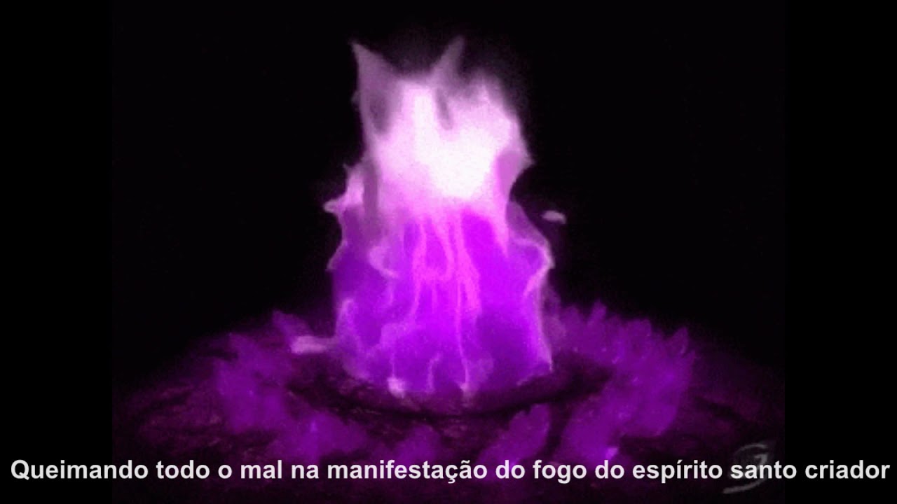 Forte invocação para queimar todo o mal com o fogo do espirito santo criador.