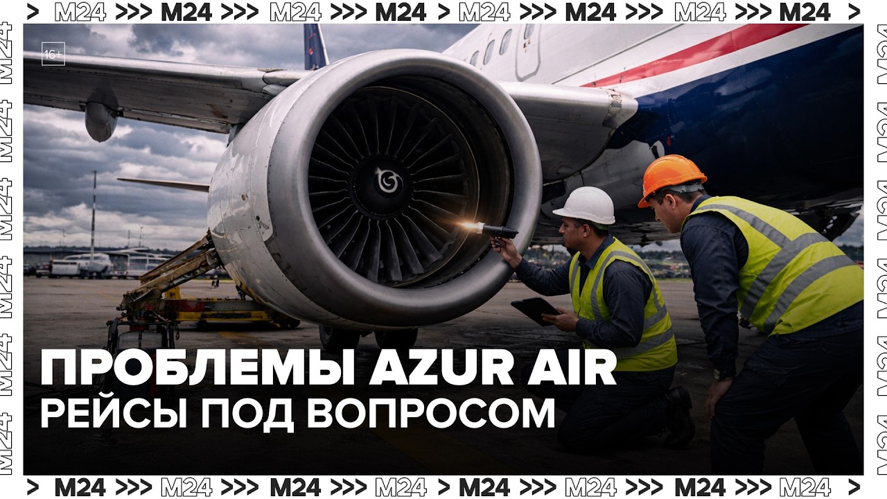 Росавиация ограничила сертификат Azur Air | Что происходит с авиакомпанией — Москва 24