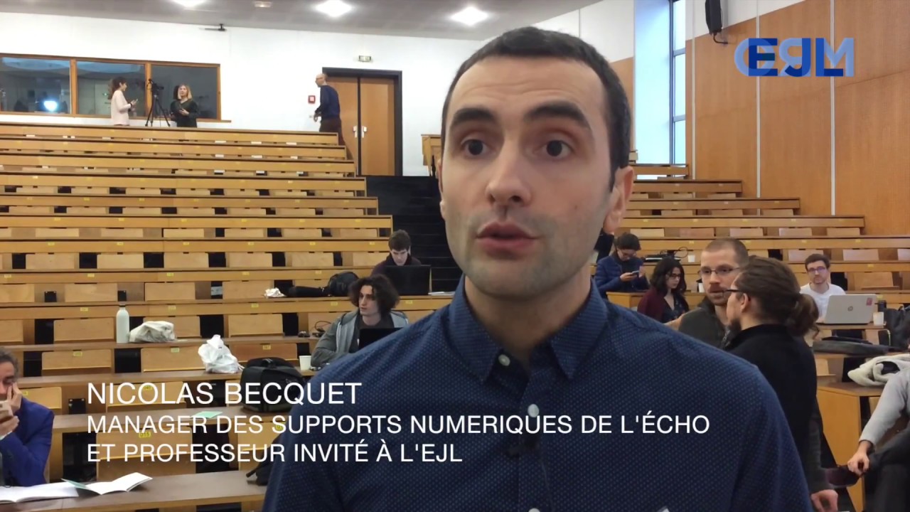 Nicolas Becquet (L'Echo): le chef de projet plurim&eacute;dia