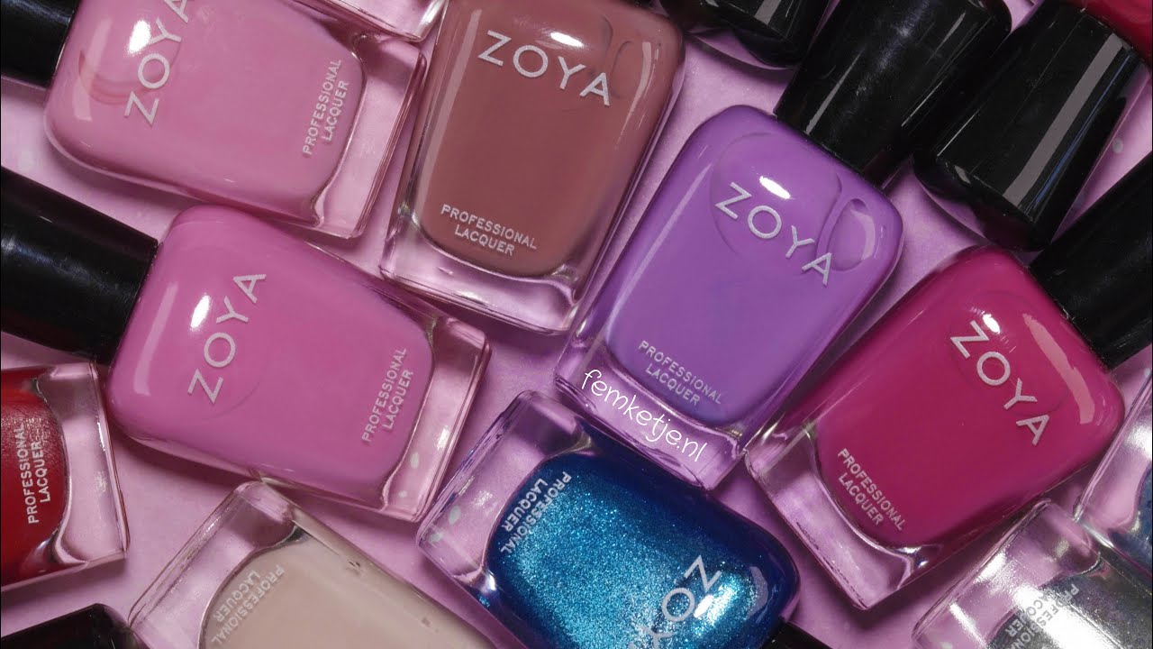 Zoya Nail Polish Haul & Swatches 💅🏻- femketjeNL