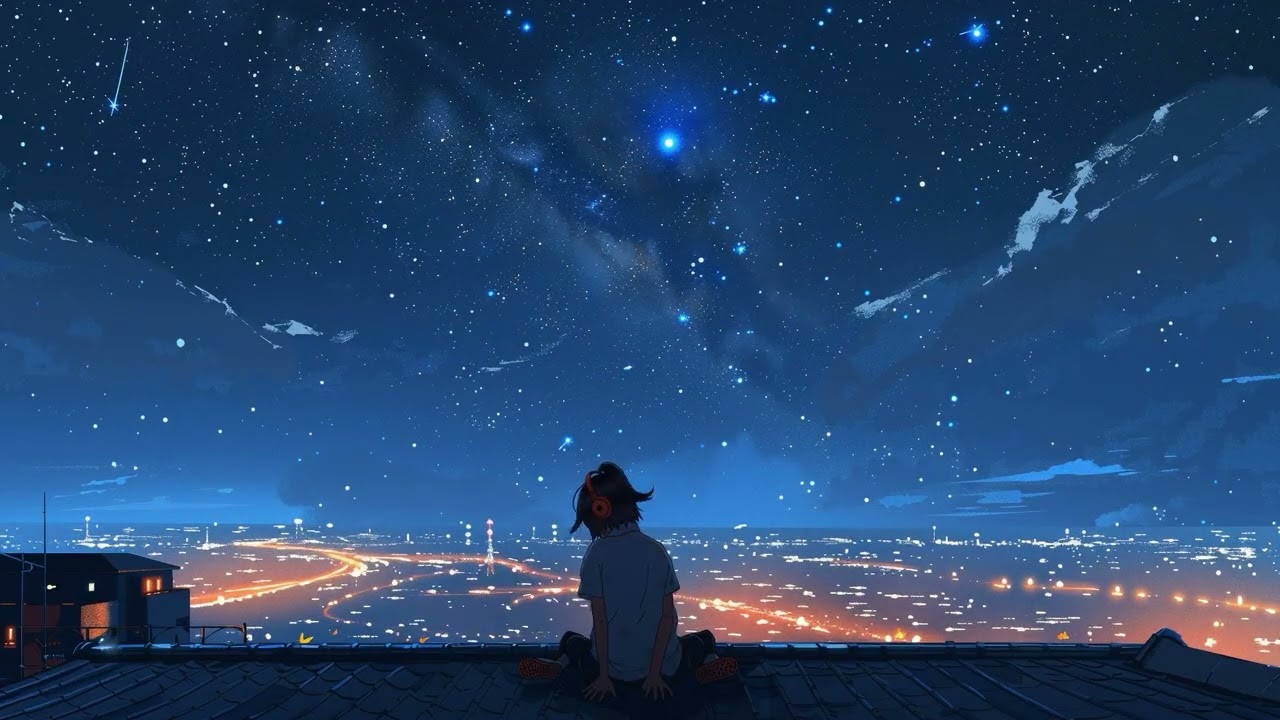 Stargazing Lo-Fi – Night Focus & Calm Energy