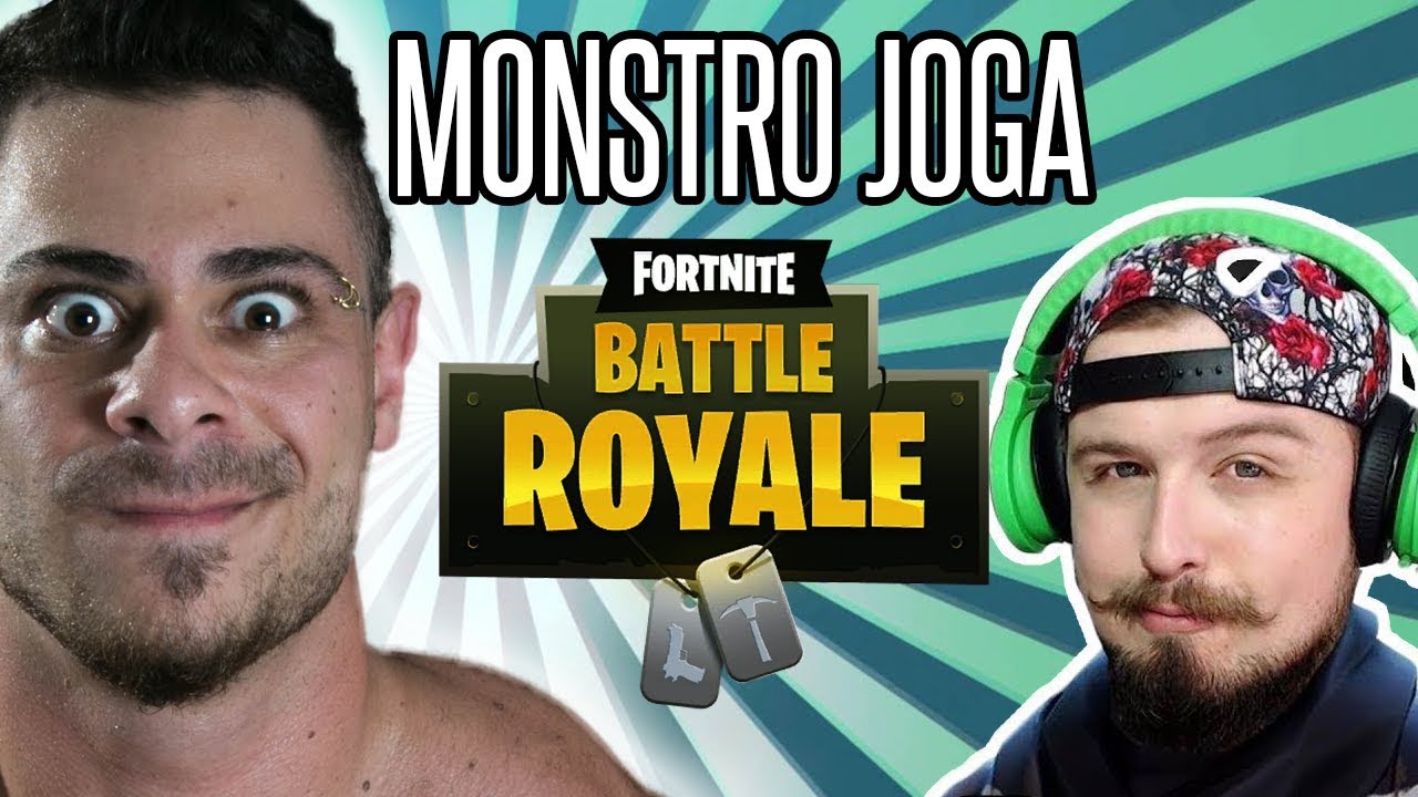 MONSTRO JOGA #10 - FORTNITE FEAT. PAI TAMBEM JOGA - LEO STRONDA