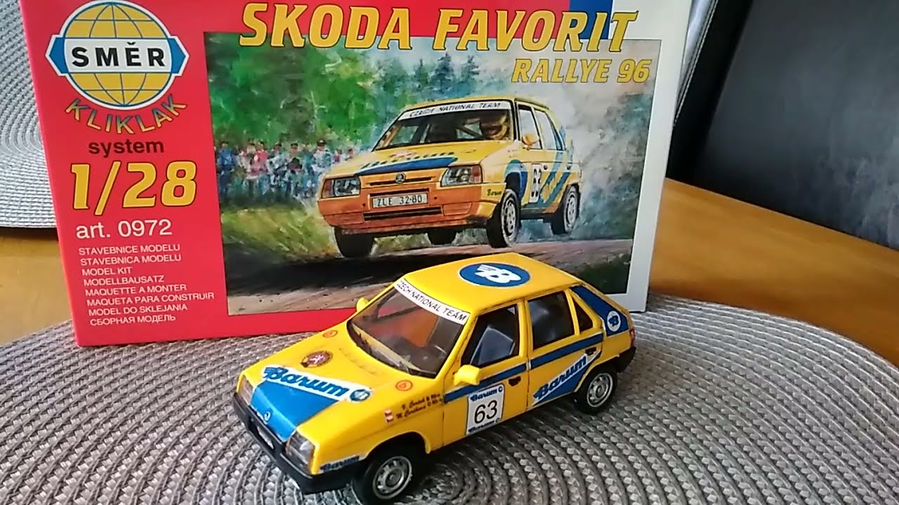 Skoda favorit rallye 96 Smer