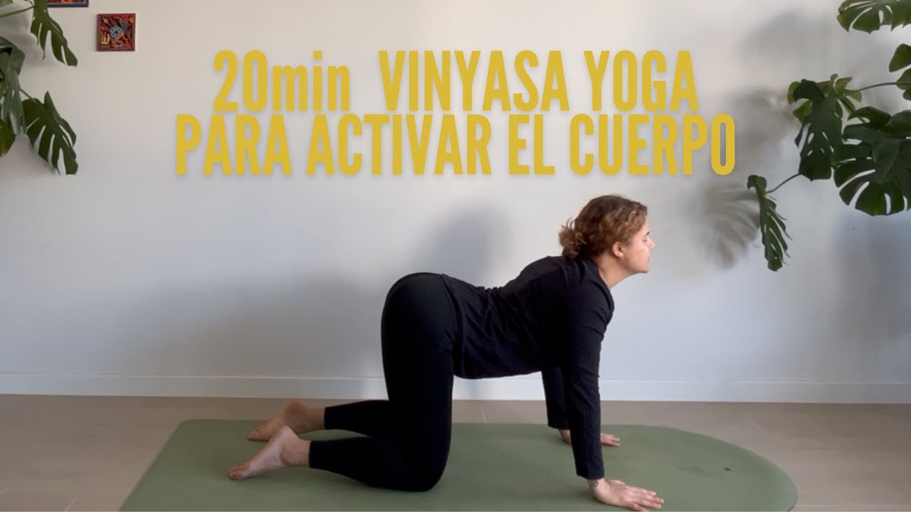 Clase de Yoga Vinyasa para Principiantes | 20 Minutos para Conectar y Activar tu Cuerpo