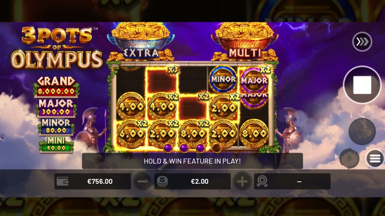 Pots of Olympus Gameplay Big Wins & Bonus Features by Betsoft