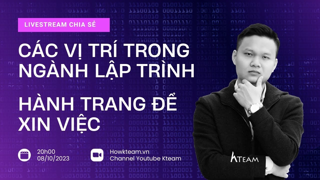 Các công việc của ngành lập trình và hành trang cần thiết khi xin việc IT - HowKteam.com #howkteam