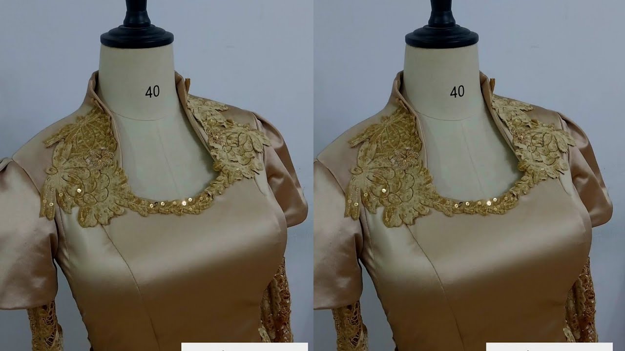 Built-Up/Queen Anne Neckline