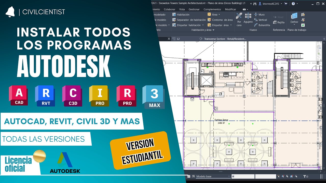 ✅Como descargar e instalar AutoCAD  y AutoCAD Civil 3D 2025(todas las versiones)