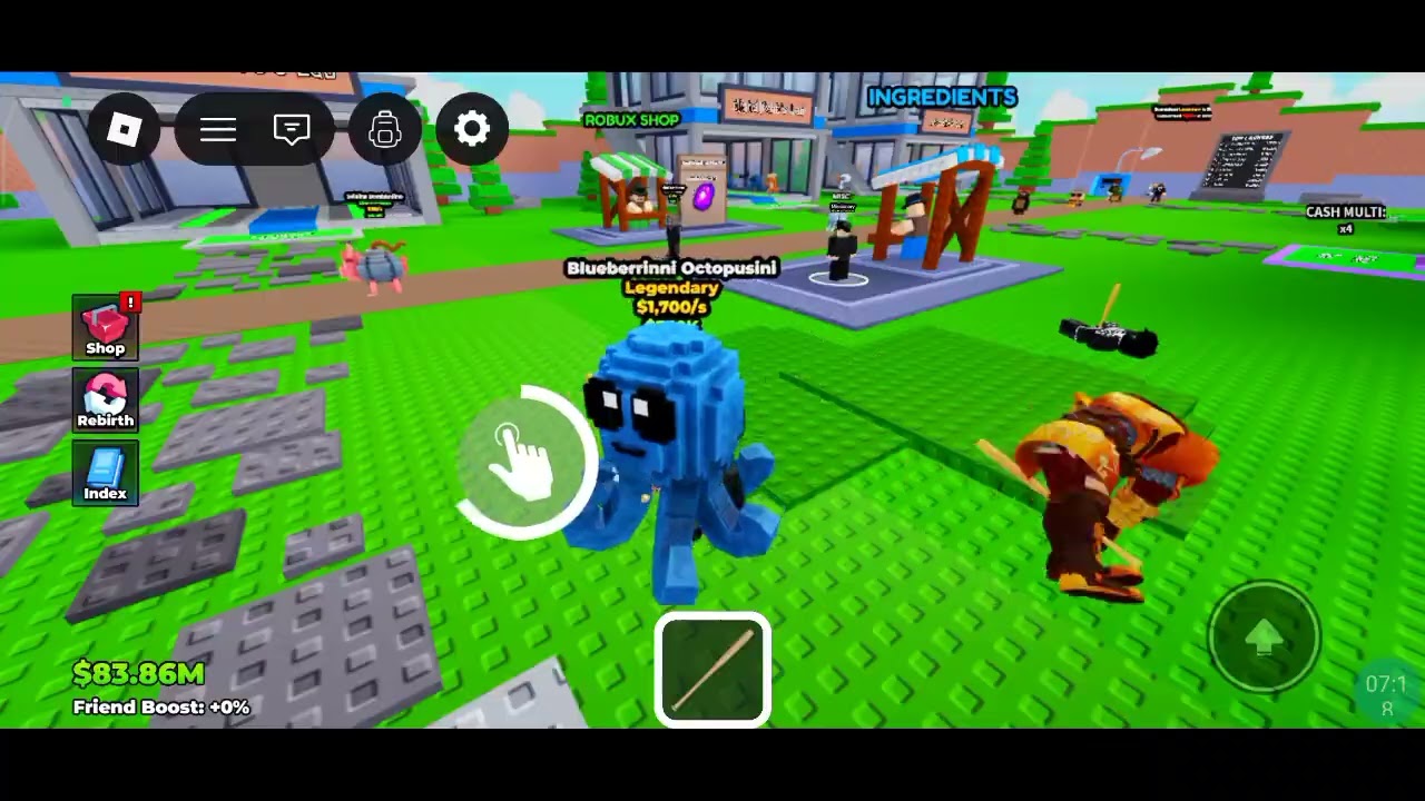Eu jogando plants vs Brainrots novamente