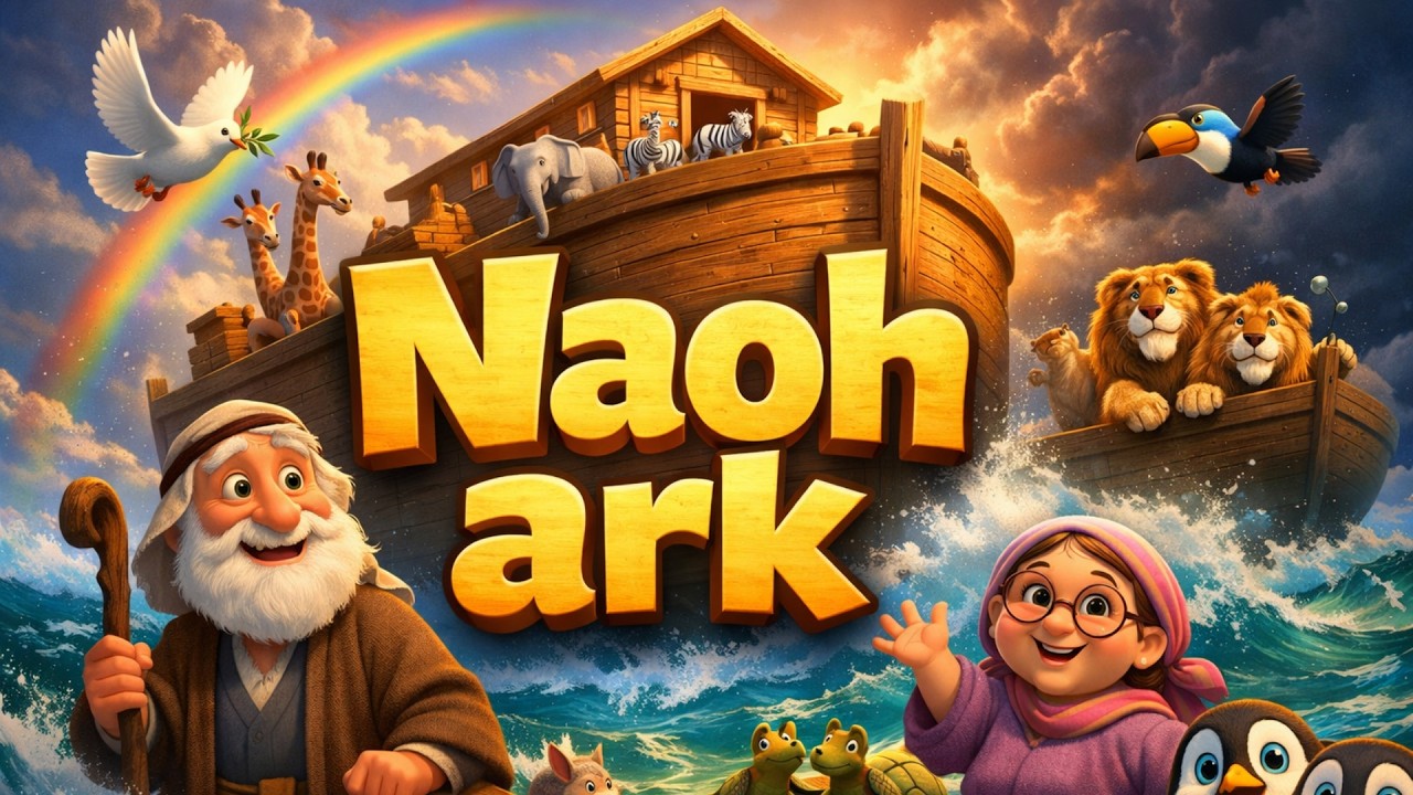 The Story of Noah | Noah Walked with God #animatedstories #bibleforkids #naoh #biblestories