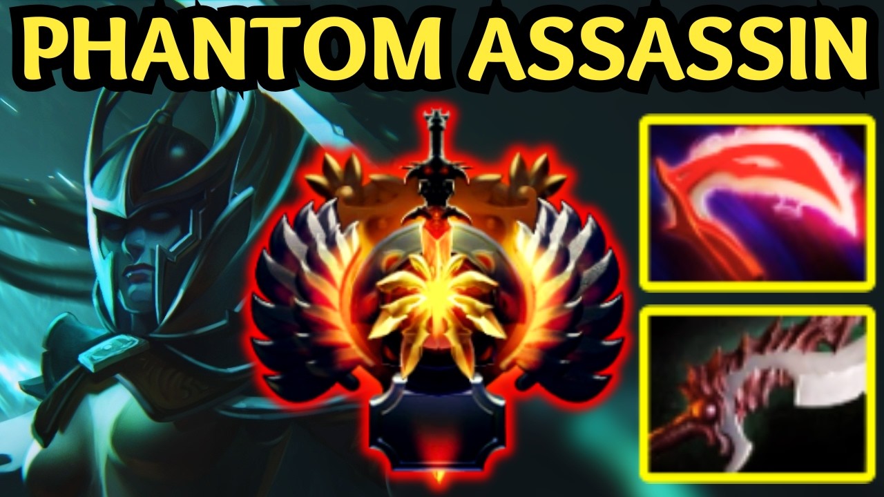 🔥 8K MMR Phantom Assassin — One Crit, One Kill 🔥 Dota 2 Gameplay