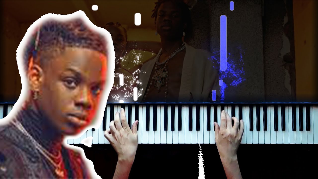 Rema - Calm Down - Piano by VN