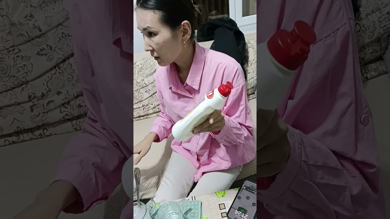Тәжірибе. Эмвей ыдыс жуатын сұйықтық және фэйри күнделікті қолданатын.