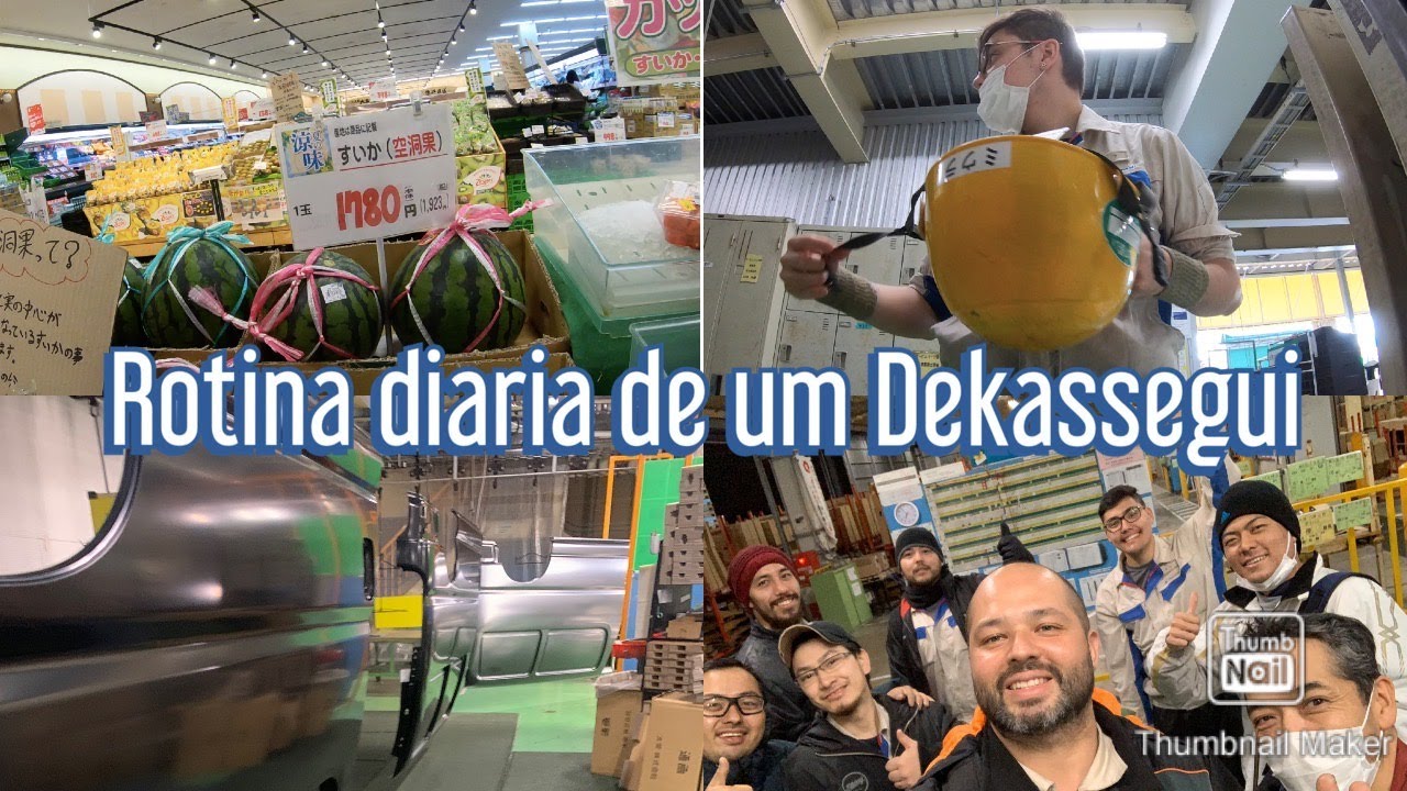 Rotina diaria de um Dekassegui no Jap&atilde;o
