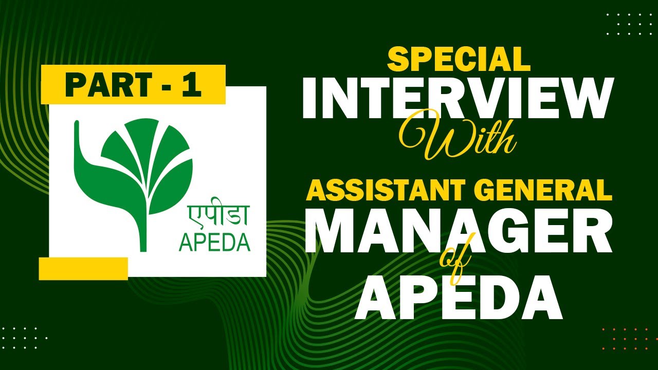 Special Interview With Assistant General Manager of Apeda - Part 1 | iiiEM