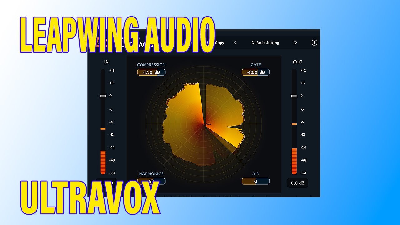 Универсальное решение для микширования вокала — Leapwing Audio ULTRAVOX