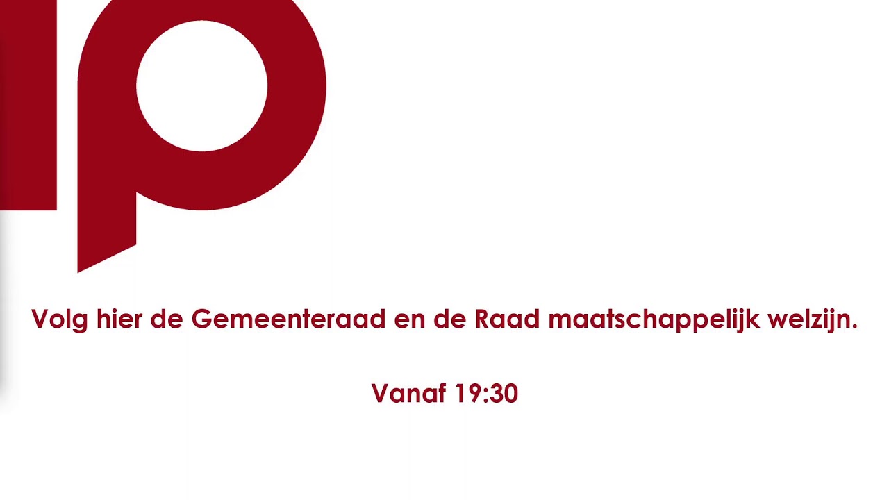 Gemeenteraad en Raad Maatschappelijk Welzijn 26 Januari 2026