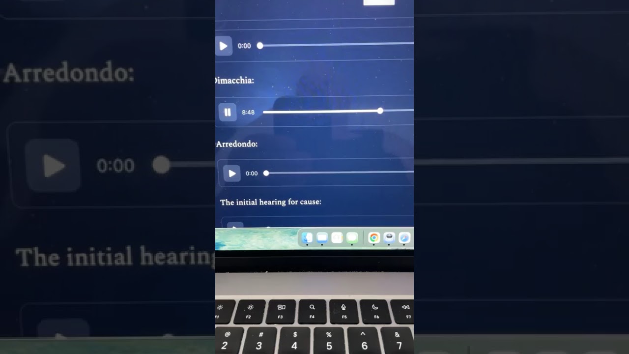 Tony DiMacchia police interview with LT Morris July 2, 2024