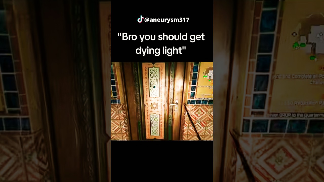 What is Dying Light really about? 😭🦶
