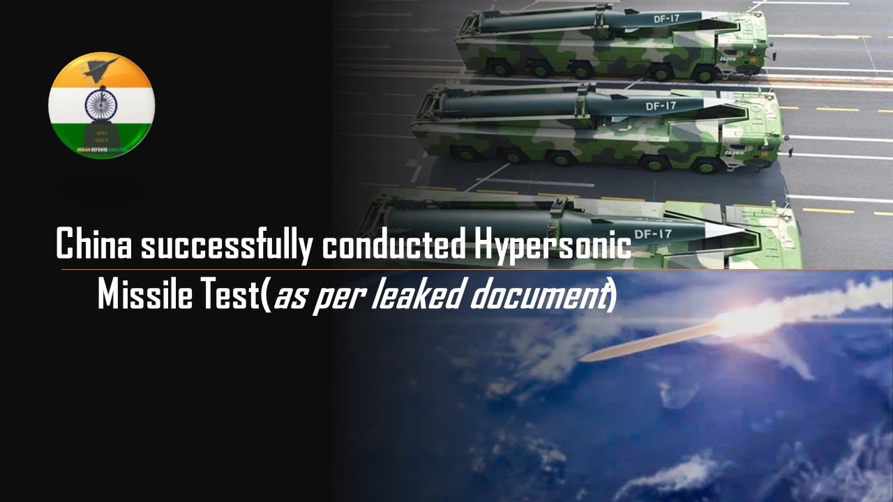 Leaked document reveals test of DF-27 Hypersonic Missile | China tests ABM interception
