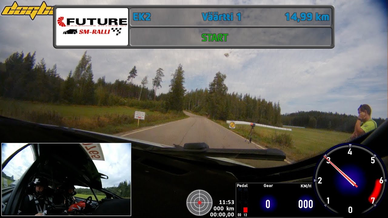 Lahden SM ralli incar EK2