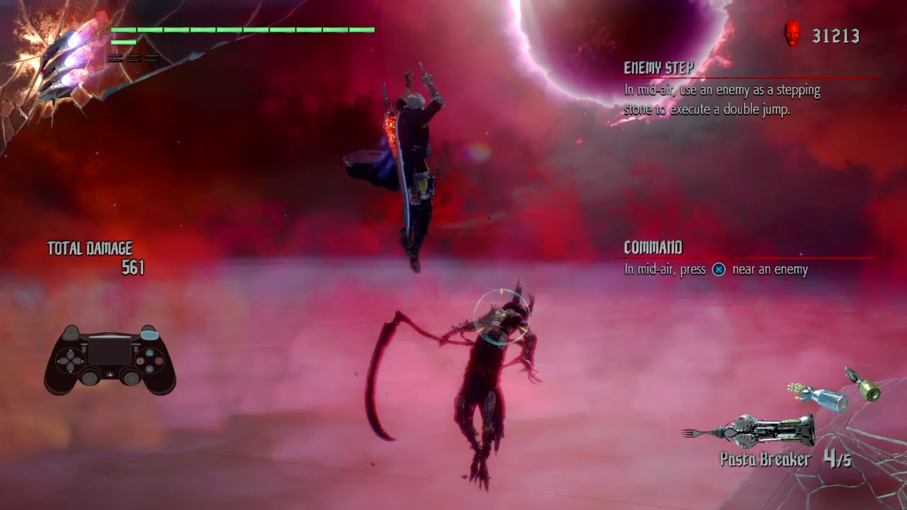 Devil May Cry 5 - easy to enemy step