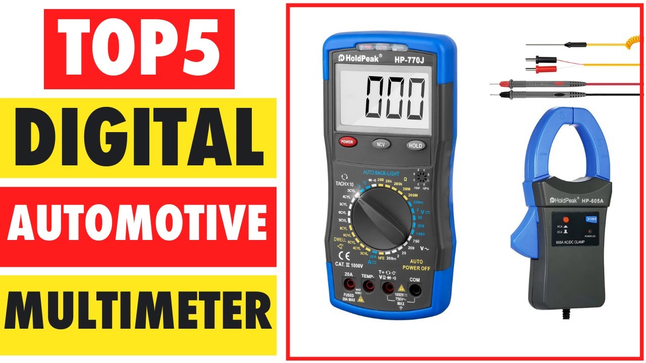Top 5 Best Digital Automotive Multimeter In 2024