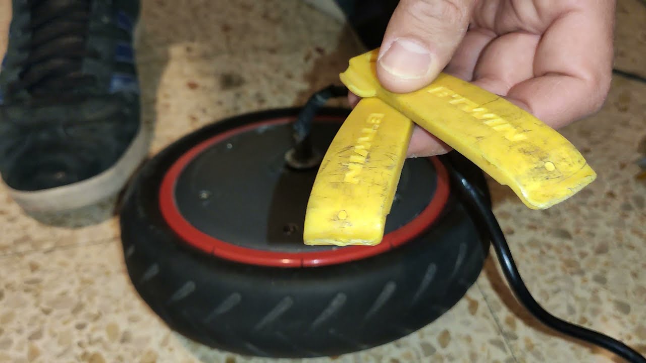 TUTO COMMENT CHANGER CHAMBRE À AIR ET PNEU / CREUVAISON XIAOMI M365 / M365 PRO / 1S / ESSENTIAL