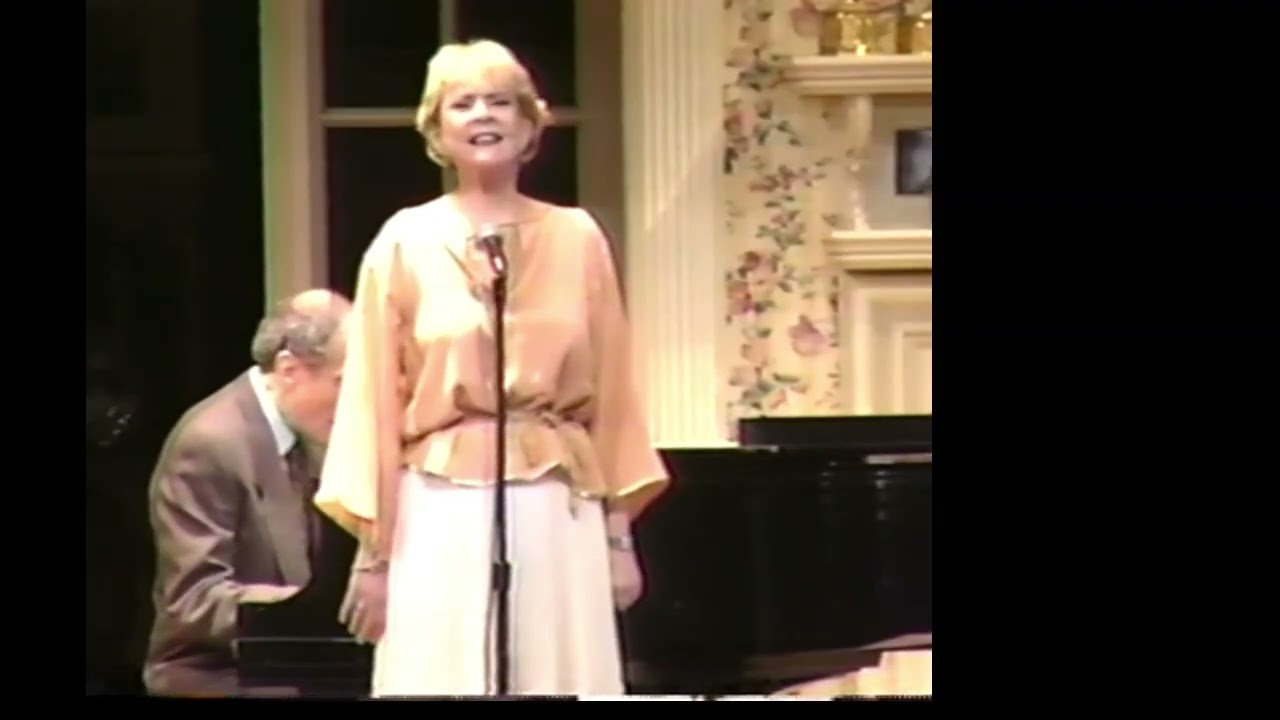 Actor sung by Penny Fuller Billy Goldenberg at piano, introduced by Jerome Lawrence