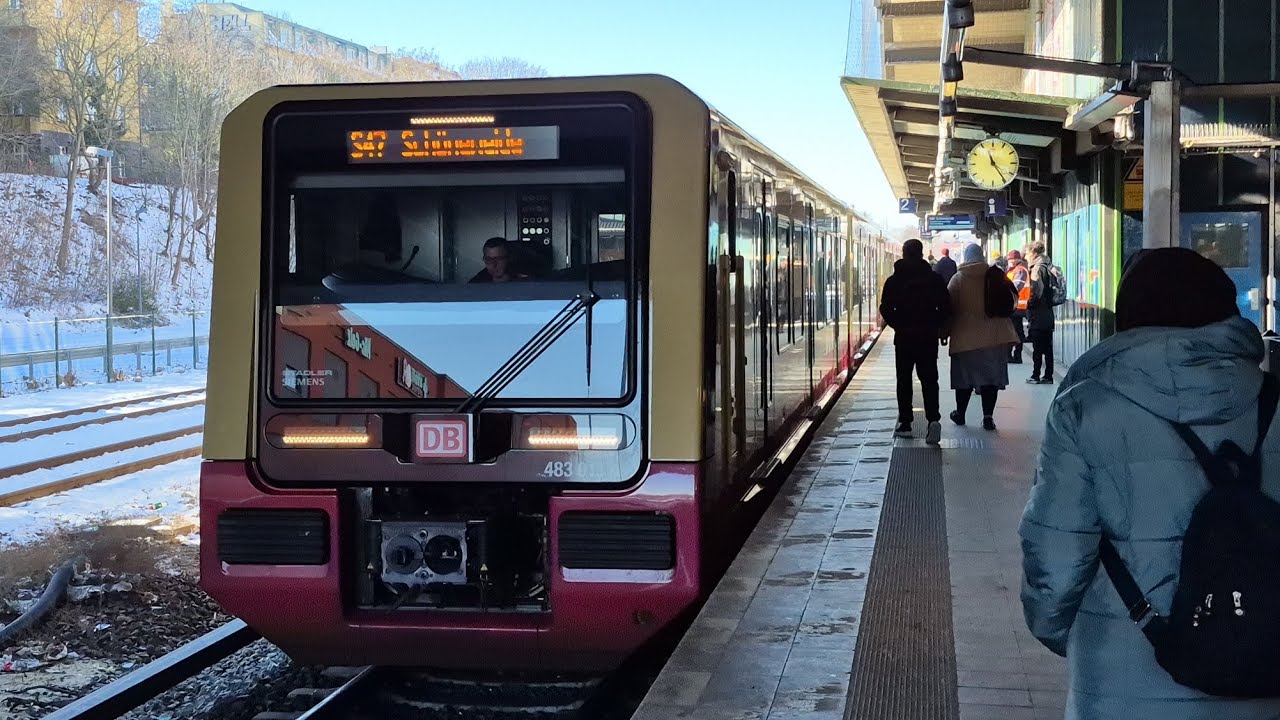 S-Bahn Berlin | Mitfahrt in der S47 von Hermannstraße bis Schöneweide in der BR 483