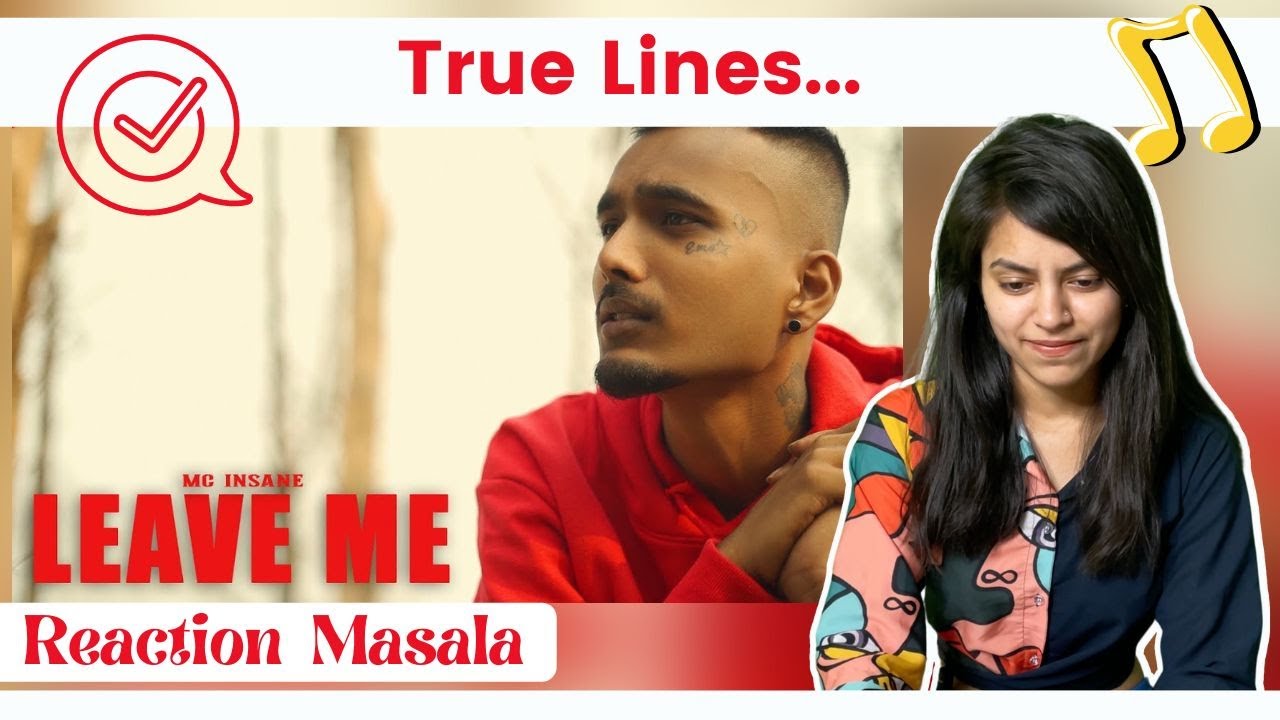 Reaction on Leave Me by MC Insane | Reaction Masala | Arpan sharma