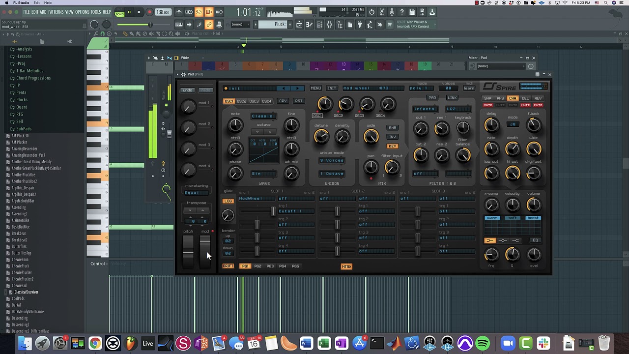 Uplifting Trance Sound Design - Pads (Spire)