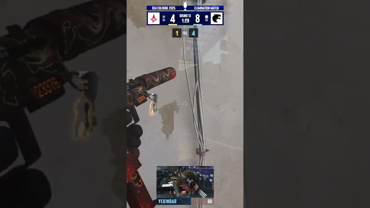 Yekindar ace vs Astralis #cs2 #iemcologne2025 #csace